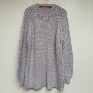 Roots Lavender Knit Tunic Sweater